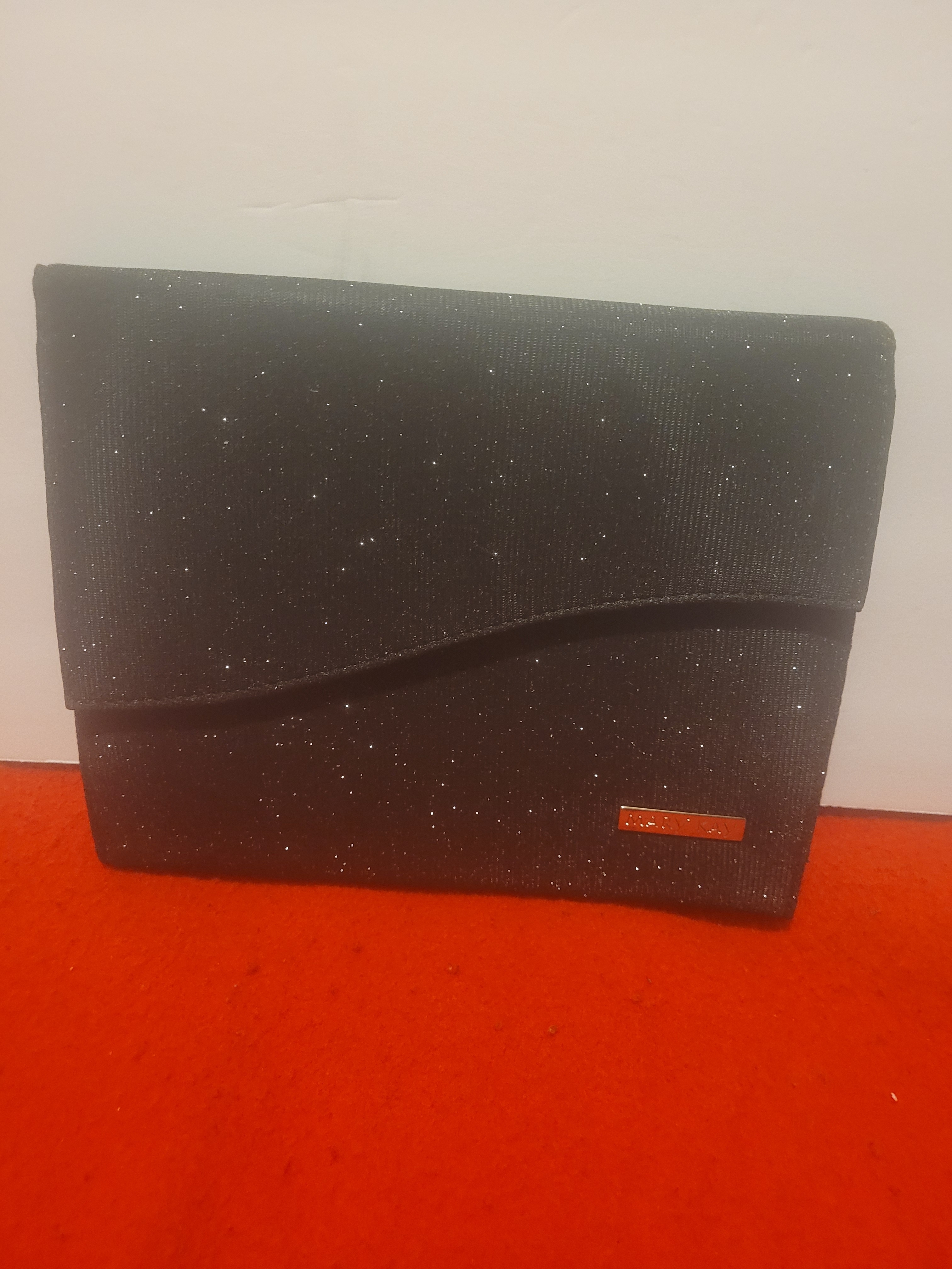 Black Sparkle Mary Kay Envelope Clutch